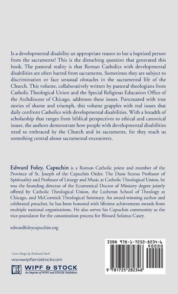 Produktbild: Developmental Disabilities and Sacramental Access