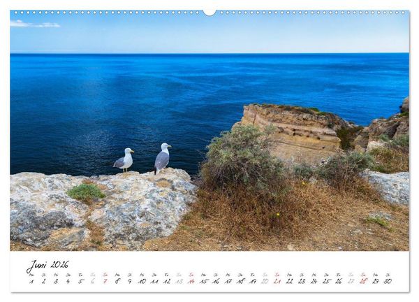 Produktbild: Portugals S&uuml;den - Die Algarve (hochwertiger Premium Wandkalender 2026 DIN A2 quer), Kunstdruck in Hochglanz