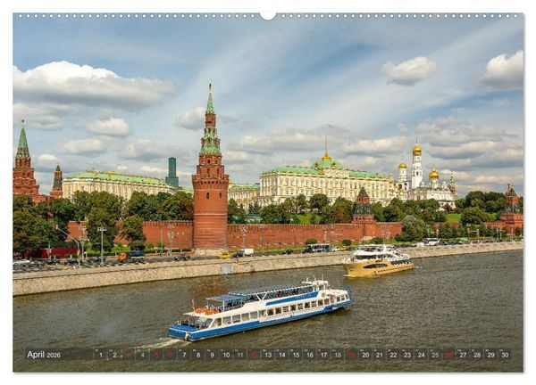 Produktbild: Moskauer Perspektiven (Wandkalender 2026 DIN A2 quer), CALVENDO Monatskalender