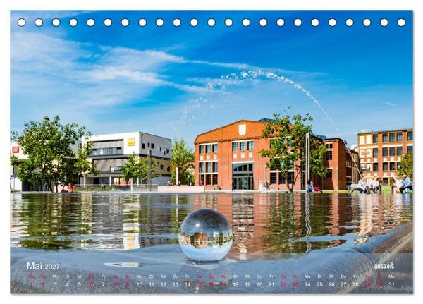 Produktbild: bad hersfeld zeitlos (Tischkalender 2027 DIN A5 quer), CALVENDO Monatskalender