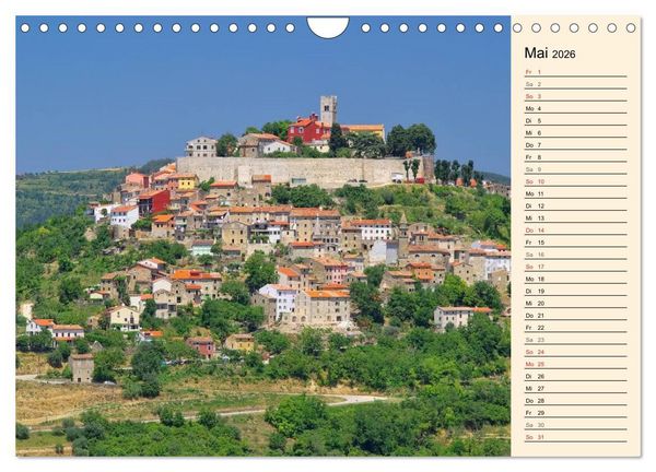Produktbild: Istrien (Wandkalender 2026 DIN A4 quer), CALVENDO Monatskalender