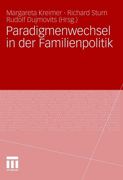 Produktbild: Paradigmenwechsel in der Familienpolitik