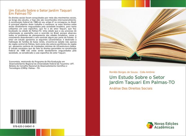 Produktbild: Um Estudo Sobre o Setor Jardim Taquari Em Palmas-TO