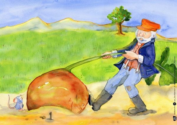 Produktbild: Das R&uuml;bchen. Kamishibai Bildkartenset