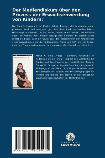 Produktbild: Der Mediendiskurs &uuml;ber den Prozess der Erwachsenwerdung von Kindern: