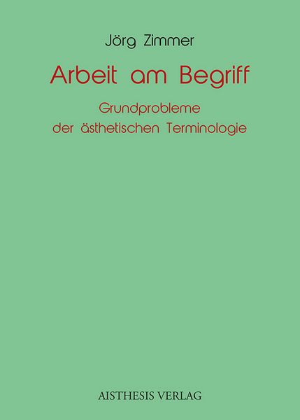 Produktbild: Arbeit am Begriff
