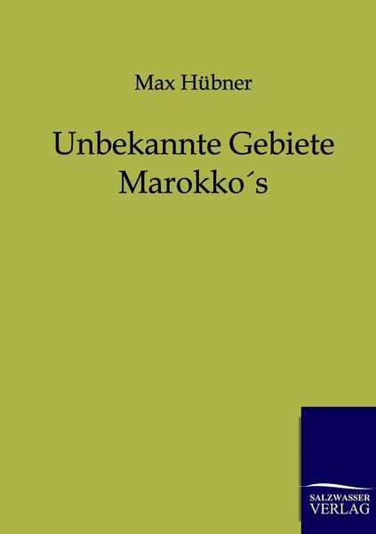 Produktbild: Unbekannte Gebiete Marokkos