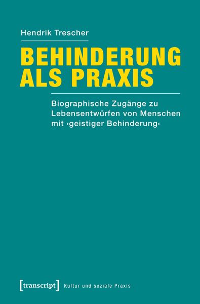 Produktbild: Behinderung als Praxis