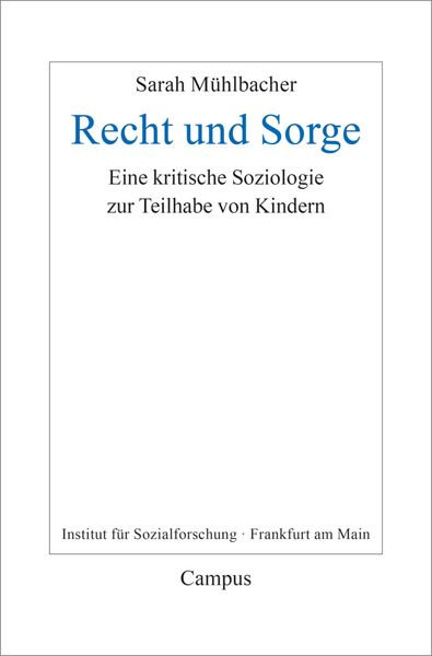 Produktbild: Recht und Sorge