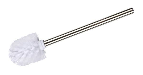 Produktbild: WC-B&uuml;rste mit Edelstahlstiel Gl&auml;nzend 3er Set, &Oslash; 8 x 35 cm