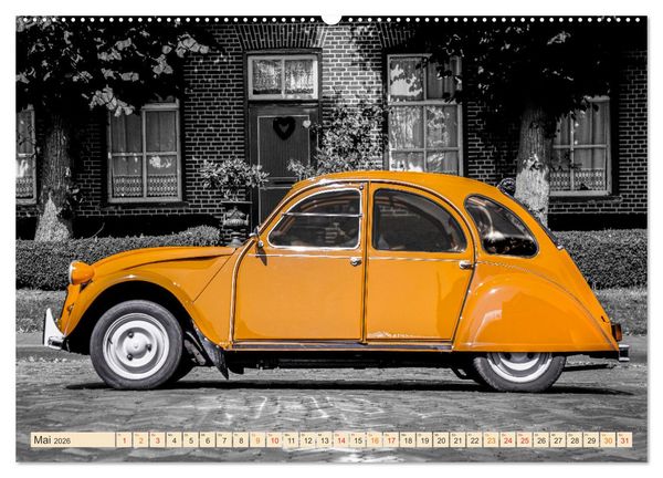 Produktbild: Citro&euml;n 2CV - Entenparade (Wandkalender 2026 DIN A2 quer), CALVENDO Monatskalender