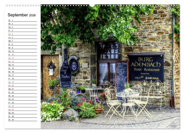 Produktbild: Die sch&ouml;nsten Orte der Eifel - Ahrweiler (hochwertiger Premium Wandkalender 2026 DIN A2 quer), Kunstdruck in Hochglanz