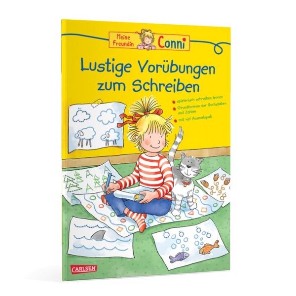 Conni Gelbe Reihe (Beschäftigungsbuch): Lustige Vorübungen zum Schreiben