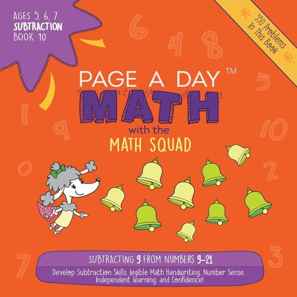 Produktbild: Page A Day Math Subtraction Book 10