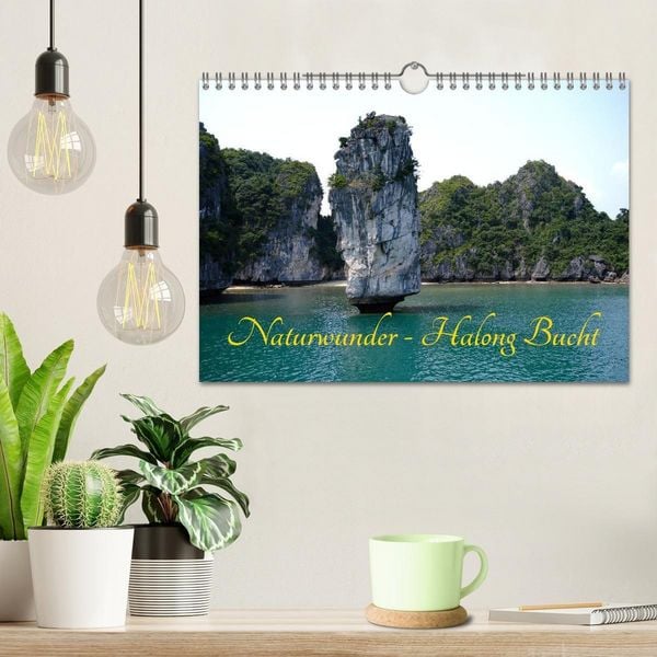 Produktbild: Naturwunder - Halong Bucht (Wandkalender 2027 DIN A4 quer), CALVENDO Monatskalender