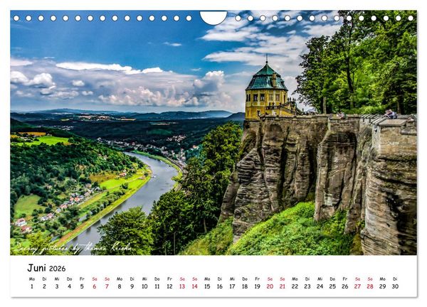 Produktbild: Dresden 2026 - Saxony Pictures by Thomas Kriehn (Wandkalender 2026 DIN A4 quer), CALVENDO Monatskalender
