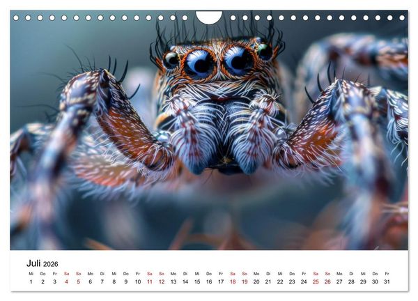 Produktbild: Insekten hautnah (Wandkalender 2026 DIN A4 quer), CALVENDO Monatskalender