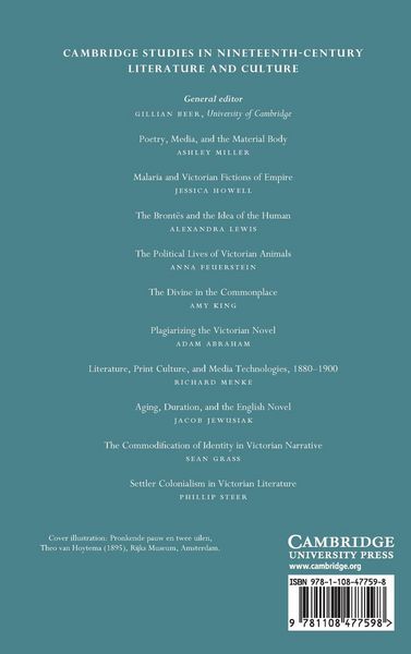 Produktbild: Mimicry and Display in Victorian Literary Culture