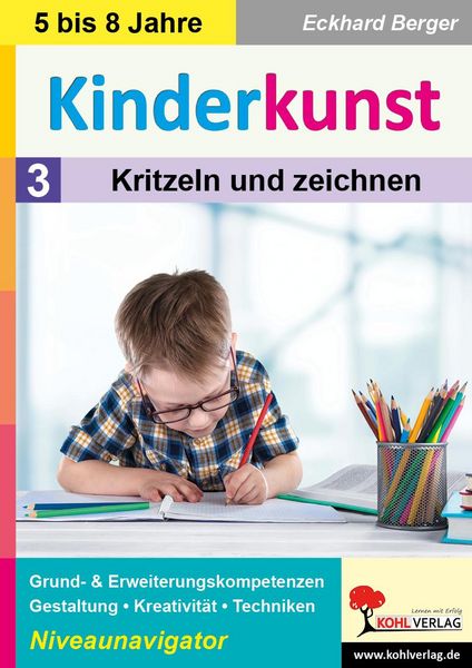 Produktbild: Kinderkunst / Band 3: Kritzeln und zeichnen