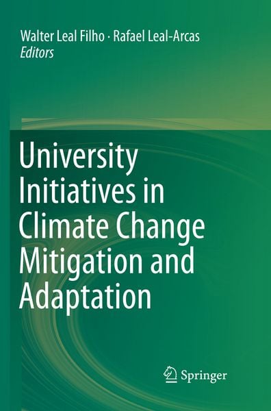 Produktbild: University Initiatives in Climate Change Mitigation and Adaptation