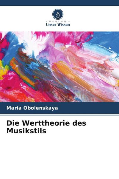 Produktbild: Die Werttheorie des Musikstils