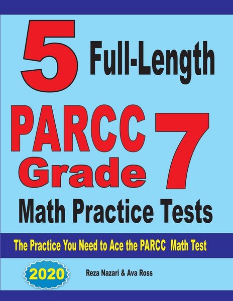 Produktbild: 5 Full-Length PARCC Grade 7 Math Practice Tests