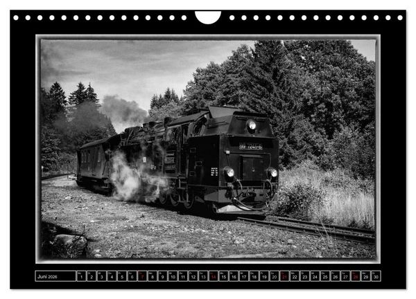 Produktbild: Nostalgie Dampf (Wandkalender 2026 DIN A4 quer), CALVENDO Monatskalender