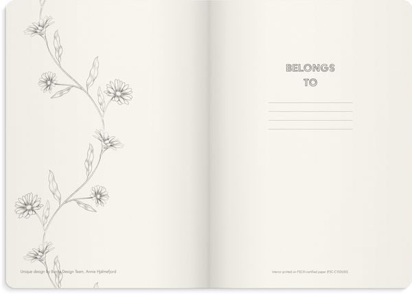 Produktbild: Burde Notizbuch Deluxe A5 Butterfly