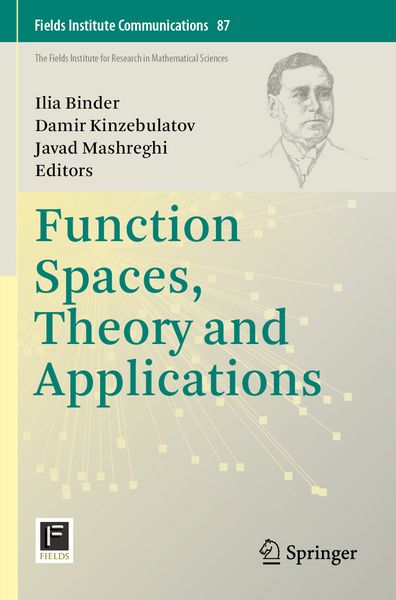 Produktbild: Function Spaces, Theory and Applications