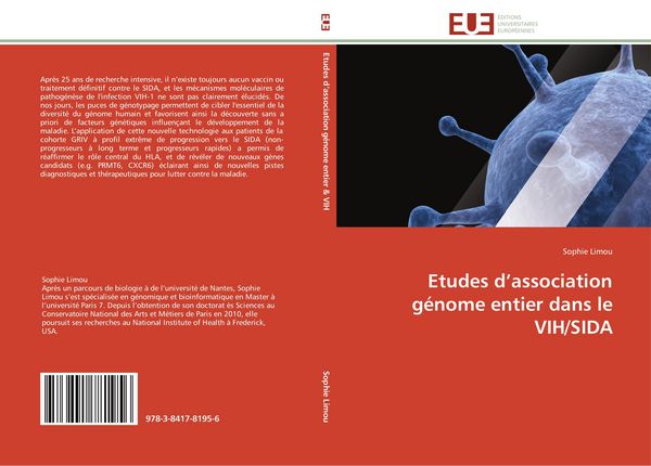 Produktbild: Etudes d'association g&eacute;nome entier dans le VIH/SIDA