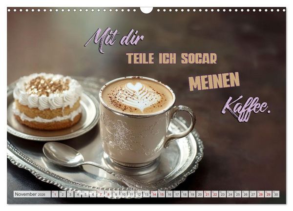 Produktbild: HERZENSSACHE Liebe und Dankbarkeit schenken (Wandkalender 2026 DIN A3 quer), CALVENDO Monatskalender