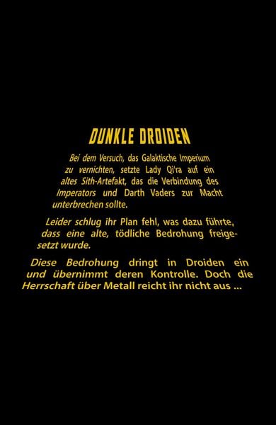 Produktbild: Star Wars Comics: Dunkle Droiden