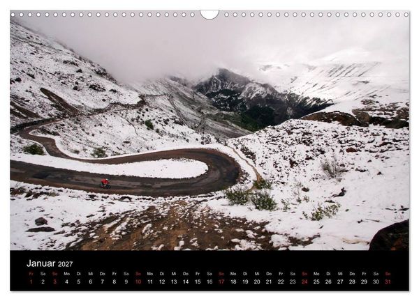 Produktbild: Alpenp&auml;sse auf dem Rennrad Vol. 1 (Wandkalender 2027 DIN A3 quer), CALVENDO Monatskalender