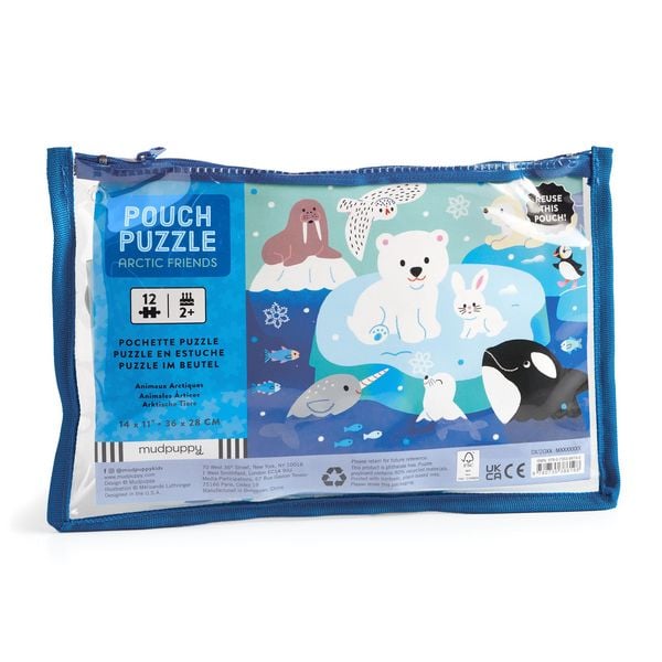 Produktbild: Arctic Friends 12 Piece Pouch Puzzle