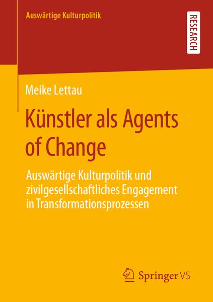 Produktbild: K&uuml;nstler als Agents of Change