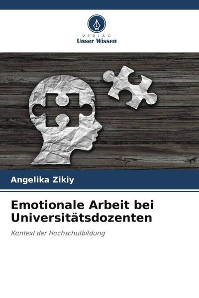 Produktbild: Emotionale Arbeit bei Universit&auml;tsdozenten