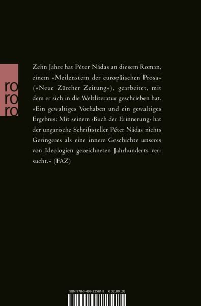 Produktbild: Buch der Erinnerung