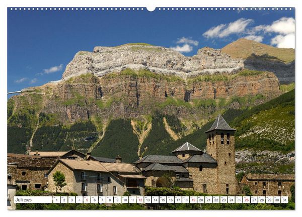 Produktbild: Spanien - die Pyren&auml;en (Wandkalender 2026 DIN A2 quer), CALVENDO Monatskalender