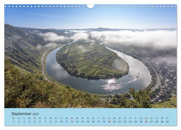 Produktbild: Moselansichten (Wandkalender 2027 DIN A3 quer), CALVENDO Monatskalender