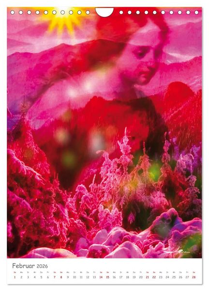 Produktbild: Die FARBEN der Frauen II (Wandkalender 2026 DIN A4 hoch), CALVENDO Monatskalender