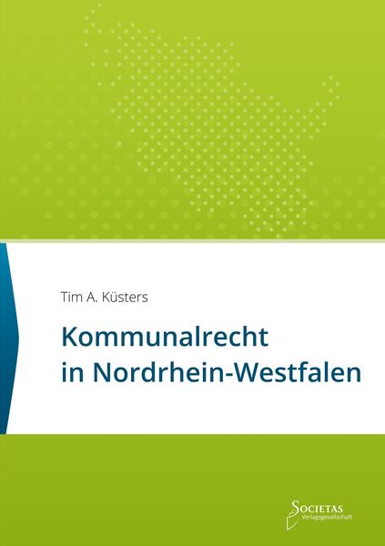Produktbild: Kommunalrecht in Nordrhein-Westfalen