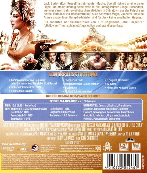 Produktbild: Big Trouble in Little China