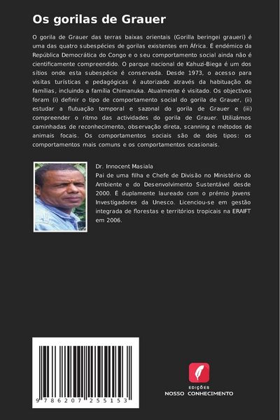 Produktbild: Os gorilas de Grauer