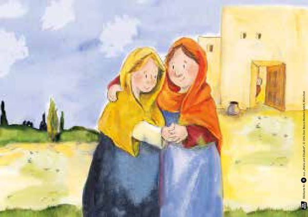 Produktbild: Maria und Elisabet. Kamishibai Bildkartenset.