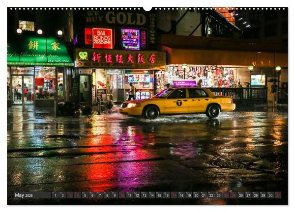 Produktbild: New York City favorites / UK-Version (High Quality Premium Wall Calendar 2026 DIN A2 landscape),CALVENDO 12 Month Wall Calendar
