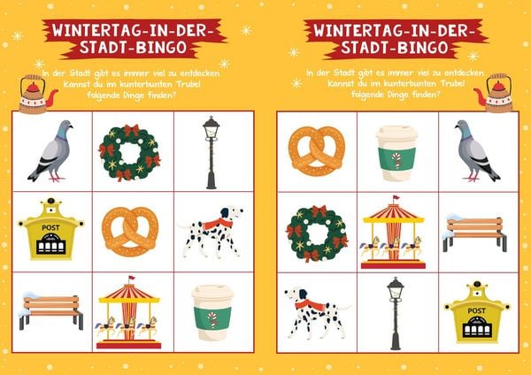 Produktbild: Winter-Bingo
