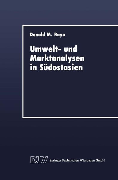 Produktbild: Umwelt- und Marktanalysen in S&uuml;dostasien