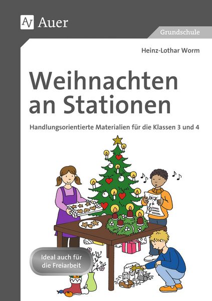 Produktbild: Weihnachten an Stationen 3/4