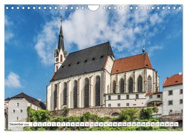 Produktbild: Ein Wochenende in Krumau (Wandkalender 2026 DIN A4 quer), CALVENDO Monatskalender