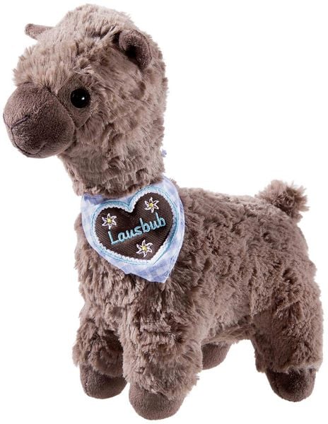 Heunec 342194 - KUMA Lama, Lausbub, dunkelbraun, 35 cm